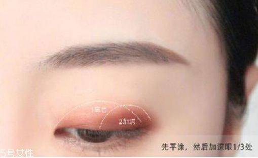 自然眼线的画法步骤图