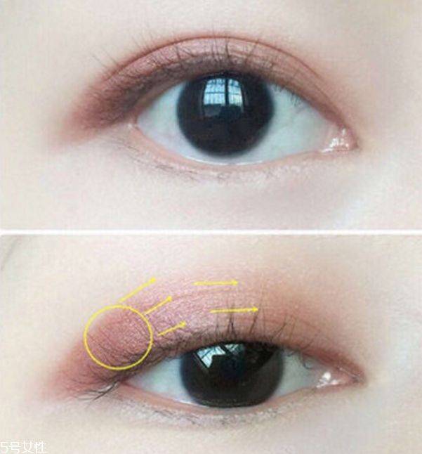 自然眼线的画法步骤图
