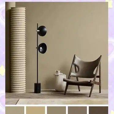 乳胶漆色卡和调色方法