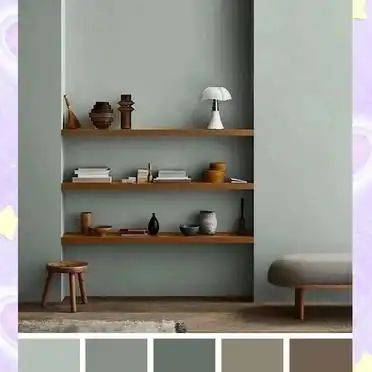 乳胶漆色卡和调色方法