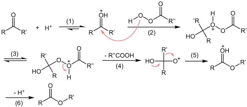 Trihydrofurans oxidation mechanism