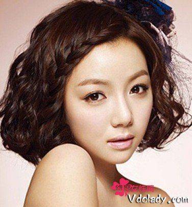 The korean bride's hairstyle step