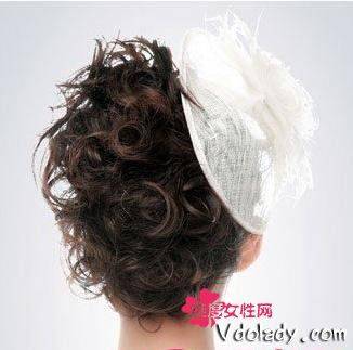 The korean bride's hairstyle step