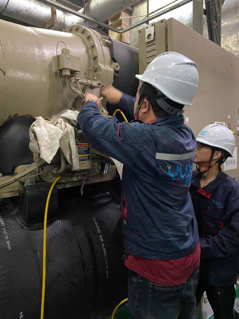 Air-conditioning maintenance service programme