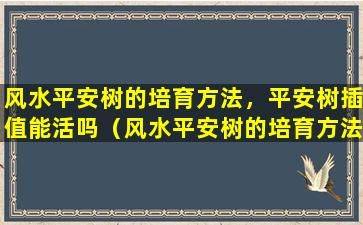 Safe tree seed planting methods