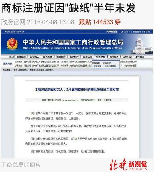 China intellectual property journal trademark weekly