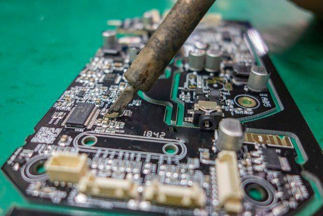 Chart of the principles of hot wind gun circuit maintenance
