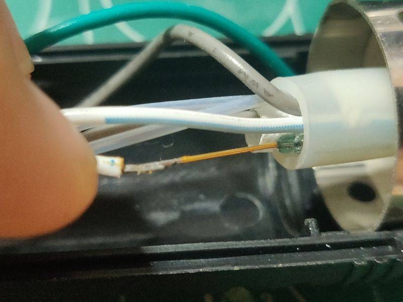 Chart of the principles of hot wind gun circuit maintenance
