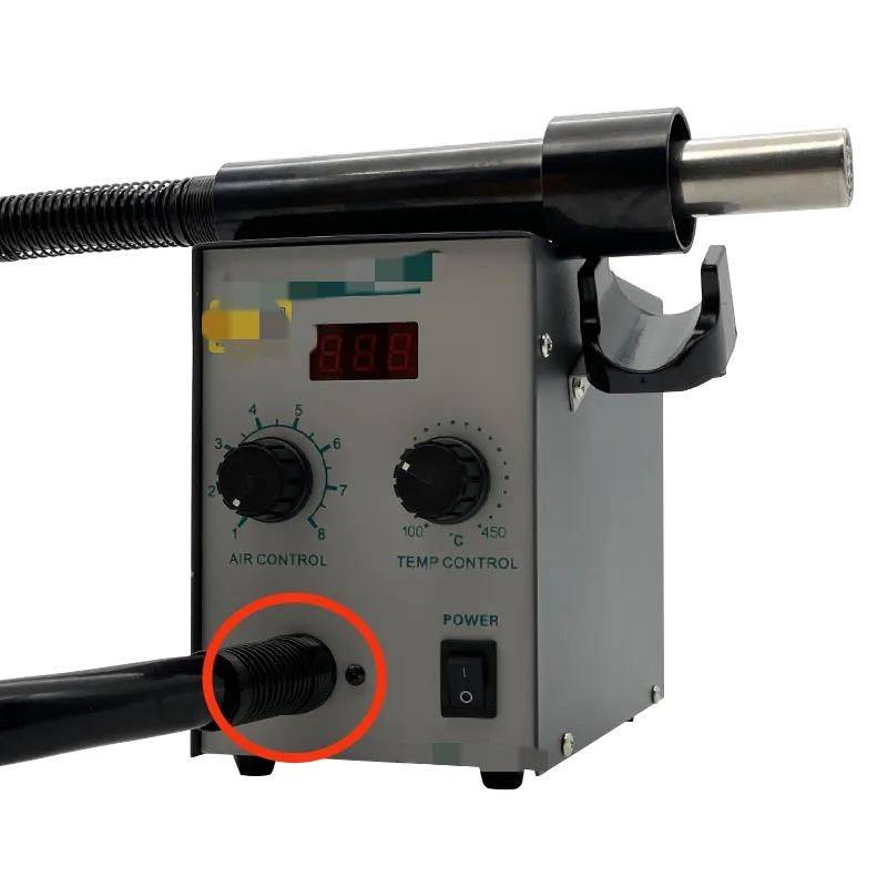Chart of the principles of hot wind gun circuit maintenance
