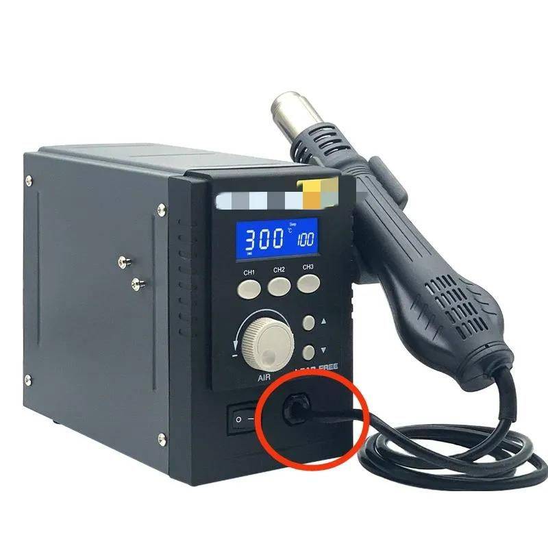 Chart of the principles of hot wind gun circuit maintenance