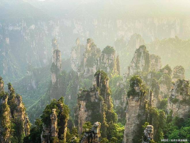 Zhang's sandstone peak forest