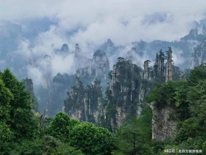 Zhang's sandstone peak forest