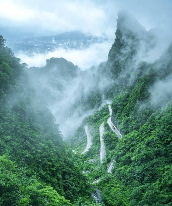 Zhang's sandstone peak forest