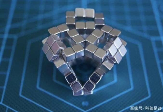 The magnets produce magnetic principles