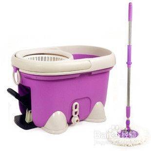 手压式旋转拖把原理