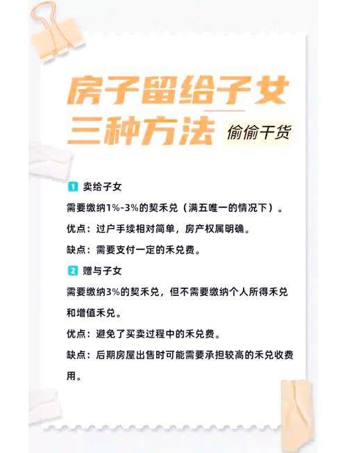 房产证子女除名费用