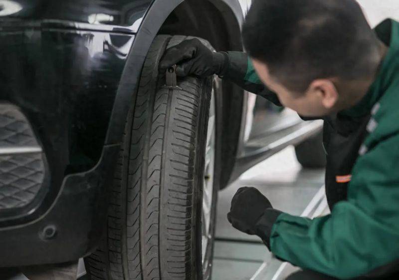 Tire inspection maintenance attention