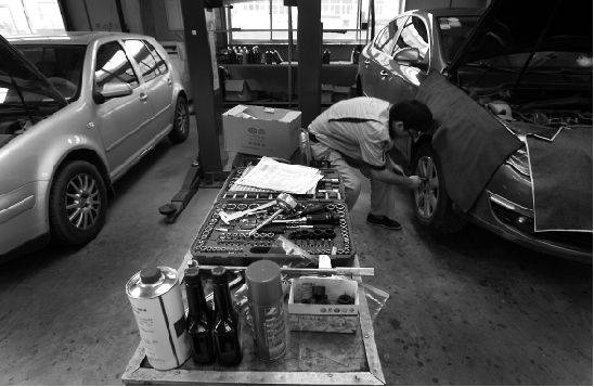 维修车辆进厂记录