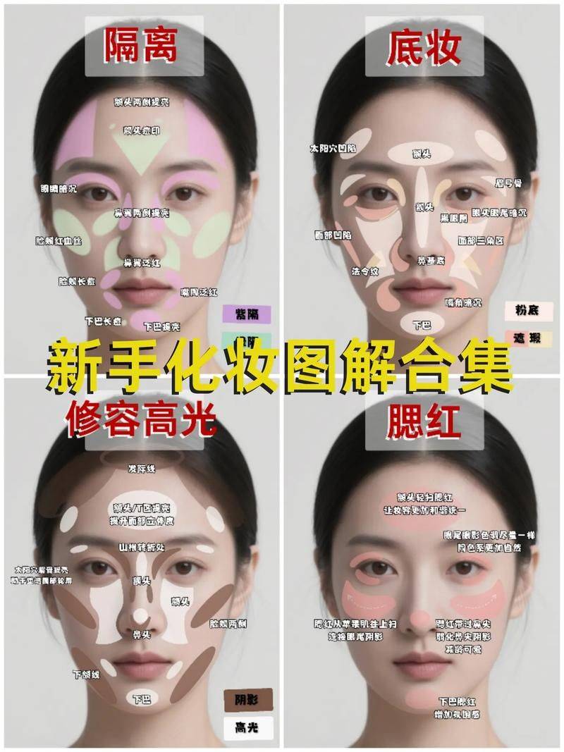 舞台妆的画法步骤