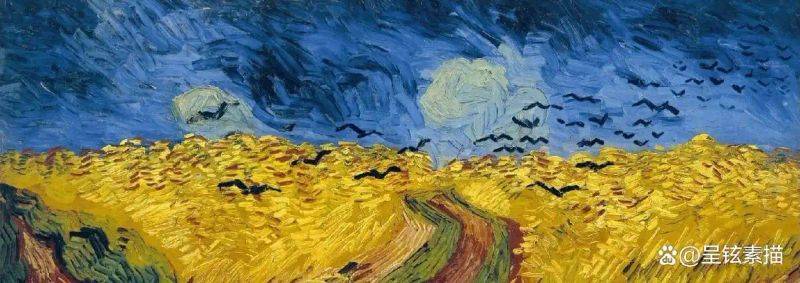 梵高的作品有哪些特点