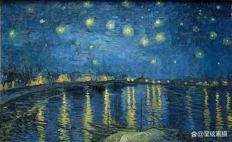 梵高的作品有哪些特点