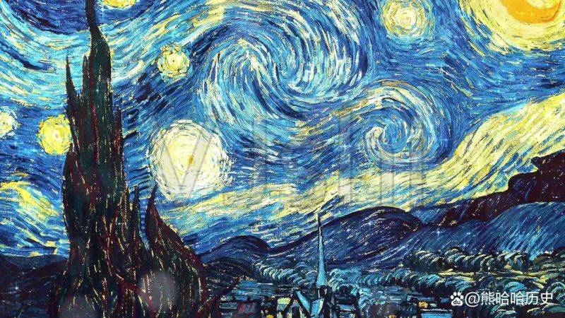 梵高的作品有哪些特点