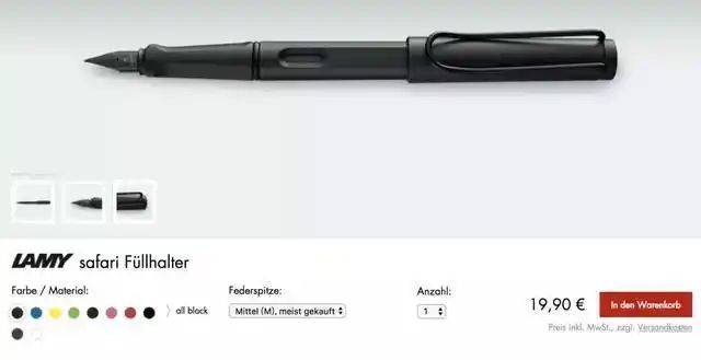 凌美钢笔多少钱