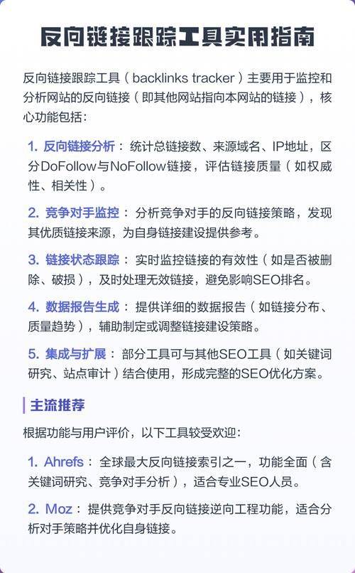 seo 反向链接检查器