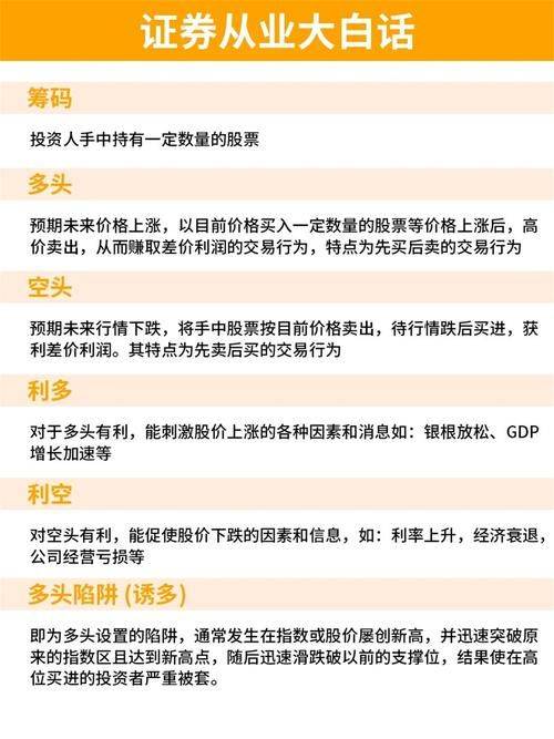 股票电话营销术语