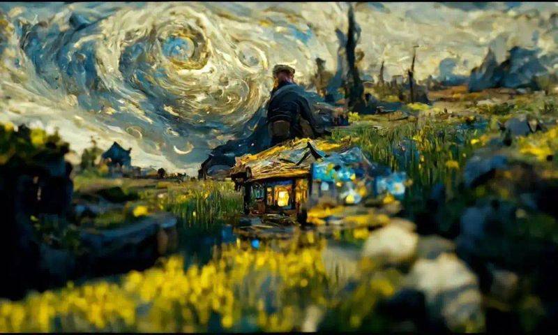 梵高的作品有哪些特点