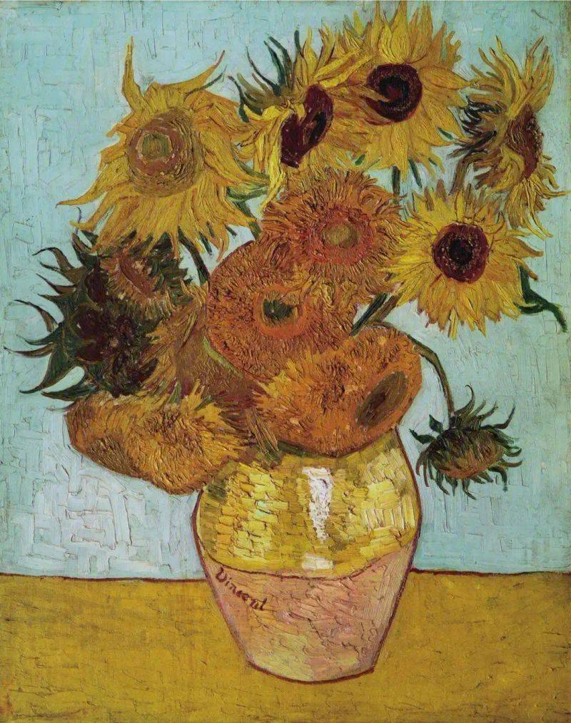 梵高的作品有哪些特点