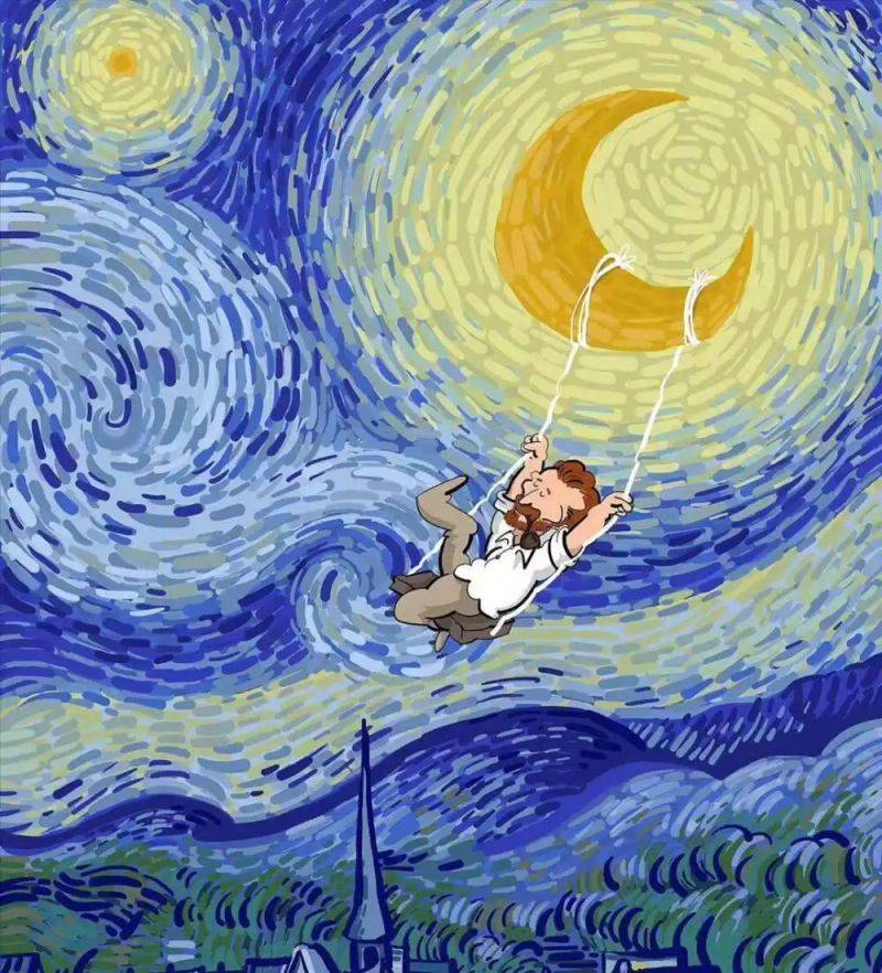 梵高的作品有哪些特点