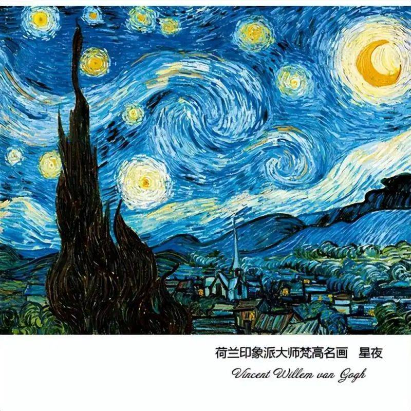 梵高的作品有哪些特点