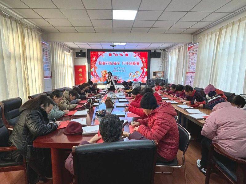 巧手传文脉 邻里迎新春 南口镇多社区开展特色文化活动