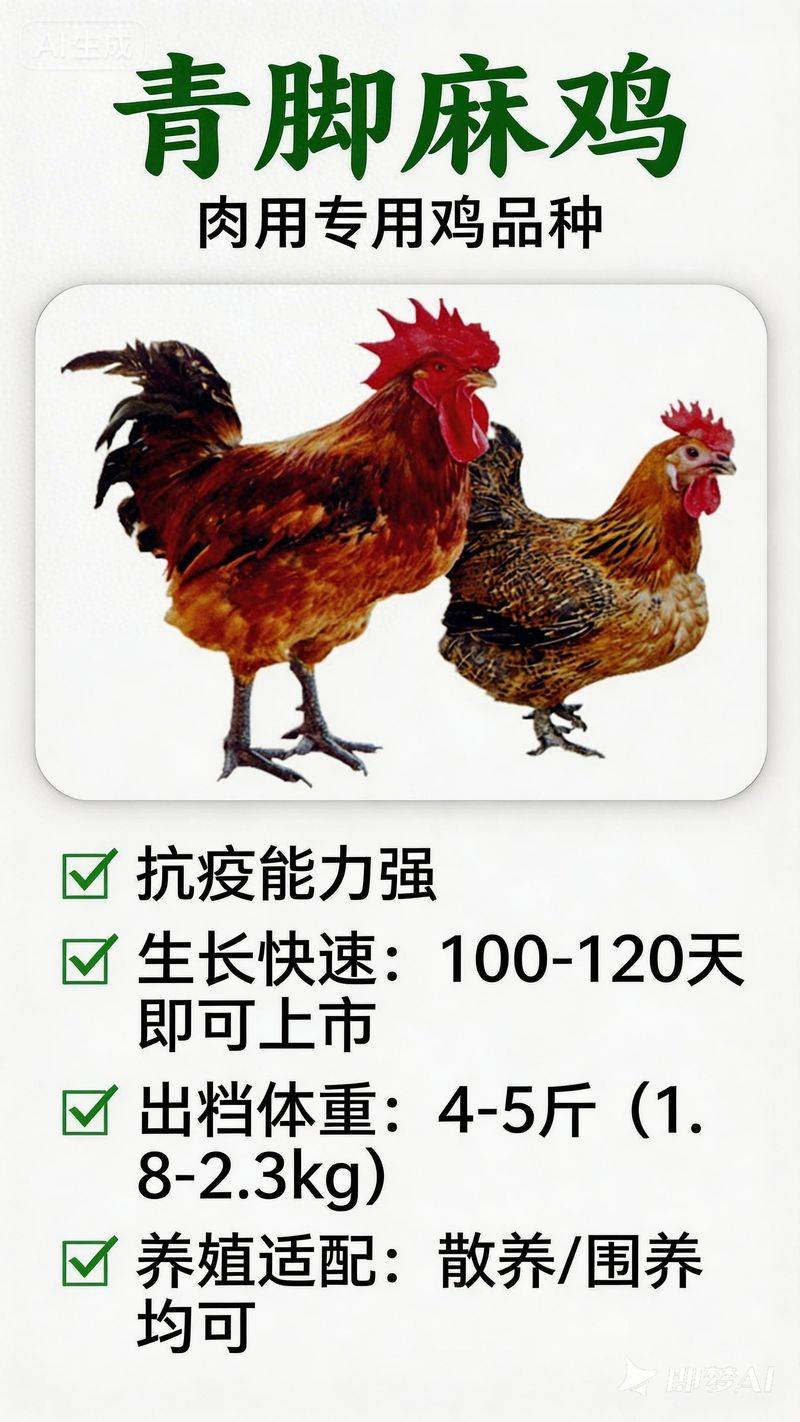 白羽乌鸡养殖成本与利润