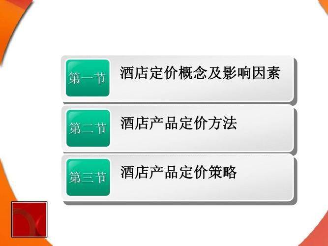 影响客房定价的因素