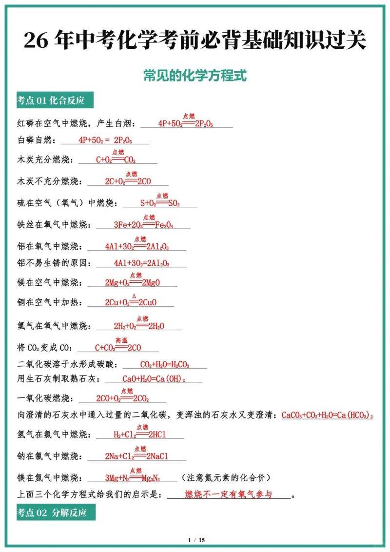 I can read the chemistry