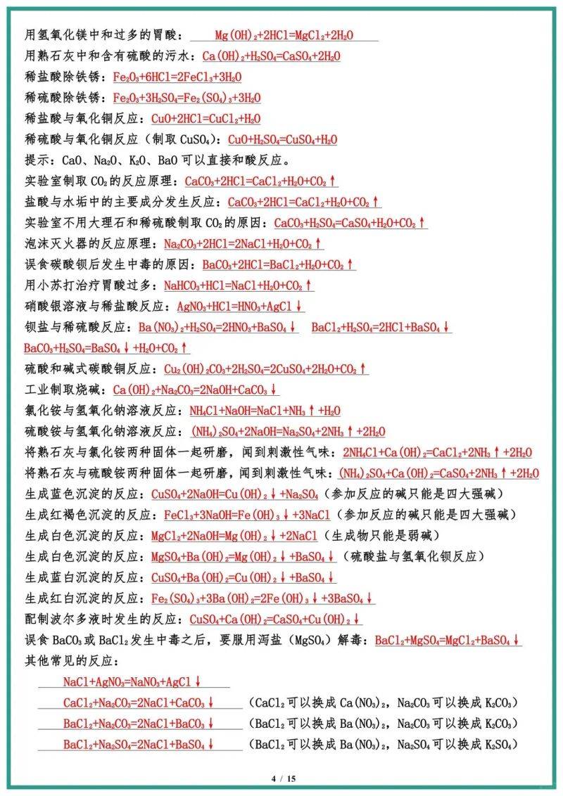 I can read the chemistry