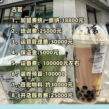 开奶茶店投资多少钱