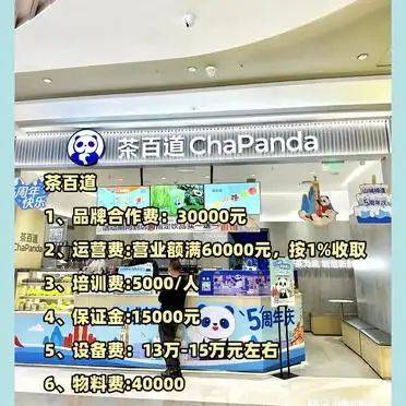 开奶茶店投资多少钱