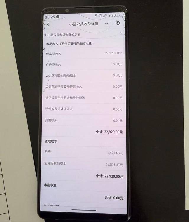 小区公共设施维修费用