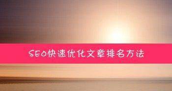 seo全攻略
