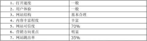 seo诊断范文
