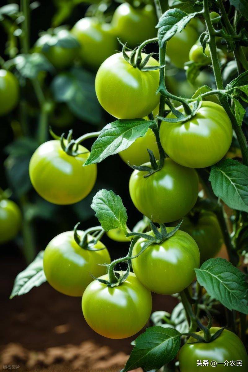 The way the plant tomatoes grow