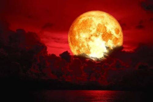 It's a super-blue moon