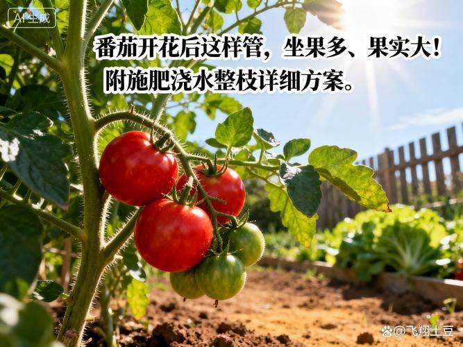 The way the plant tomatoes grow