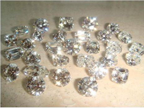 How much is the diamond recovered