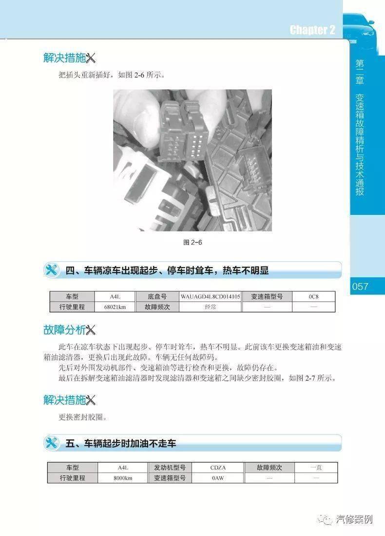 奥迪故障案例精通维修