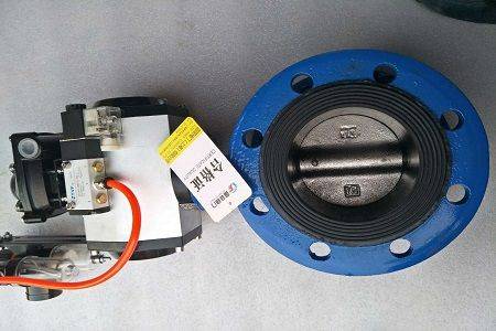 Aerodynamic valve working model