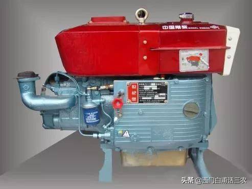 Single-cylinder petrol machine